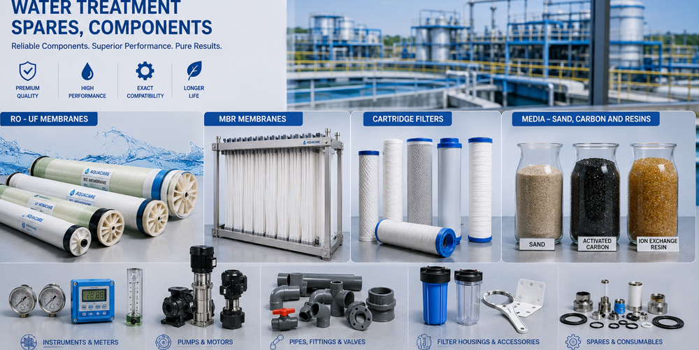 Water Treatment Spares & Components